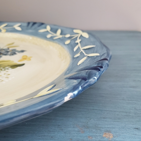 Large Pamela Gladding Vintage Platter Flora - Picture 8 of 10